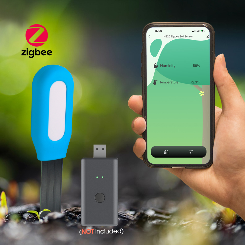 Smart Zigbee Soil Sensor for H - Plant Sensor recension och pris