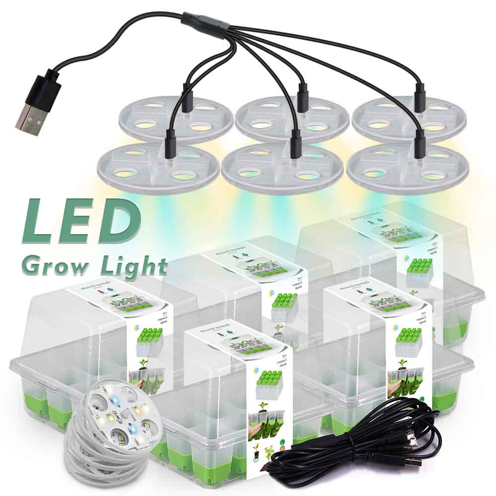 LED Grow Light Seedling Starte - Indoor Garden Kit recension och pris