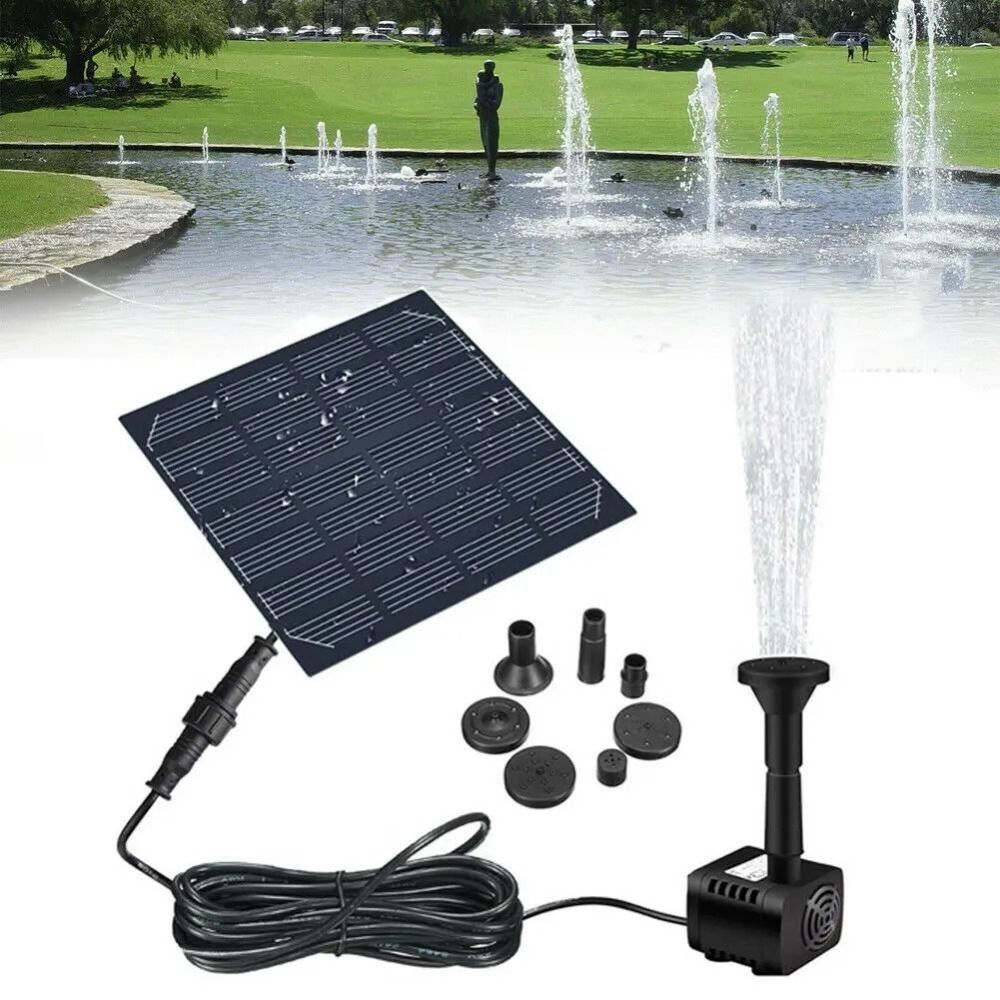 1.4W Mini Solar Fountain Pump  - Indoor Garden Kit recension och pris