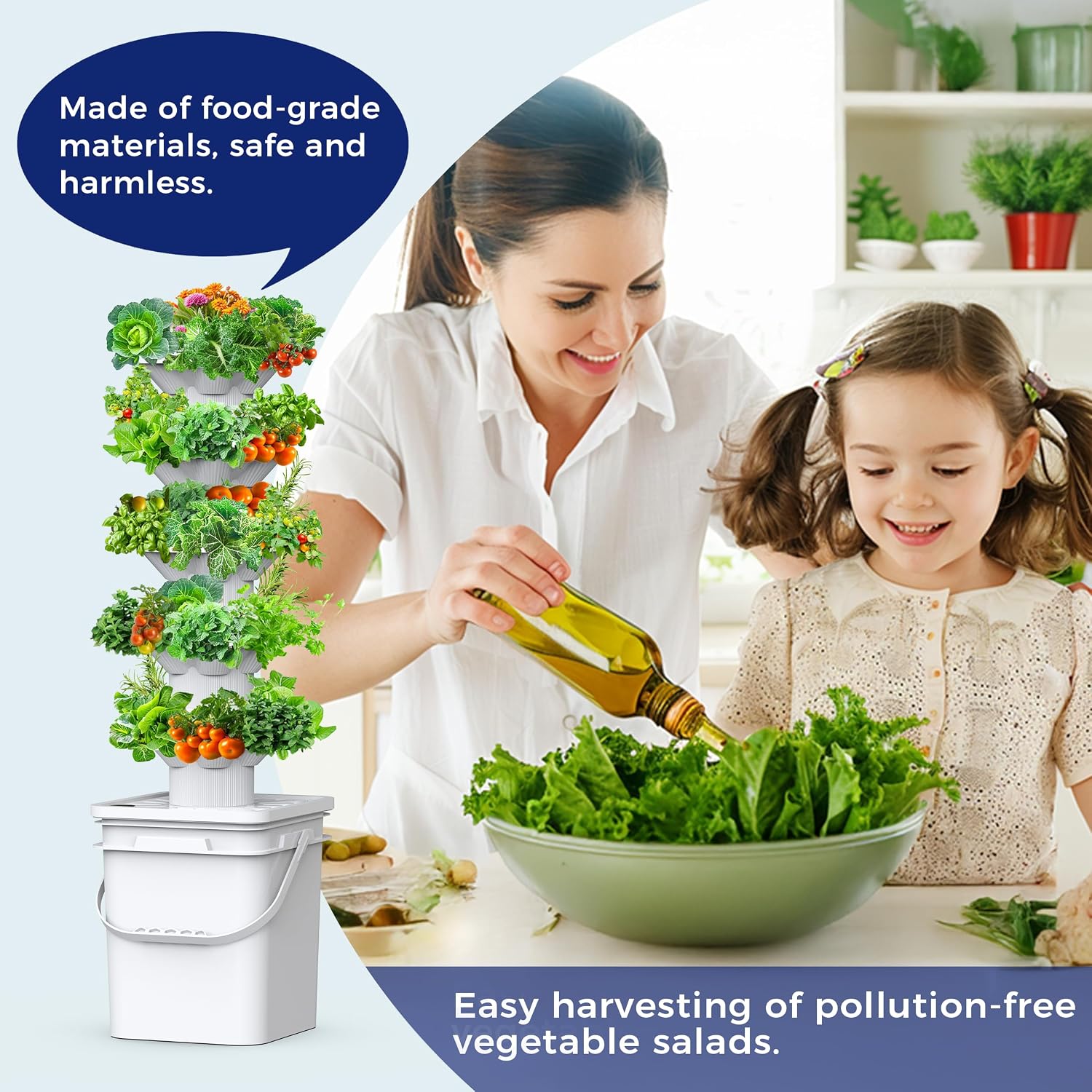 Hydroponics Growing System Kit - Indoor Garden Kit recension och pris
