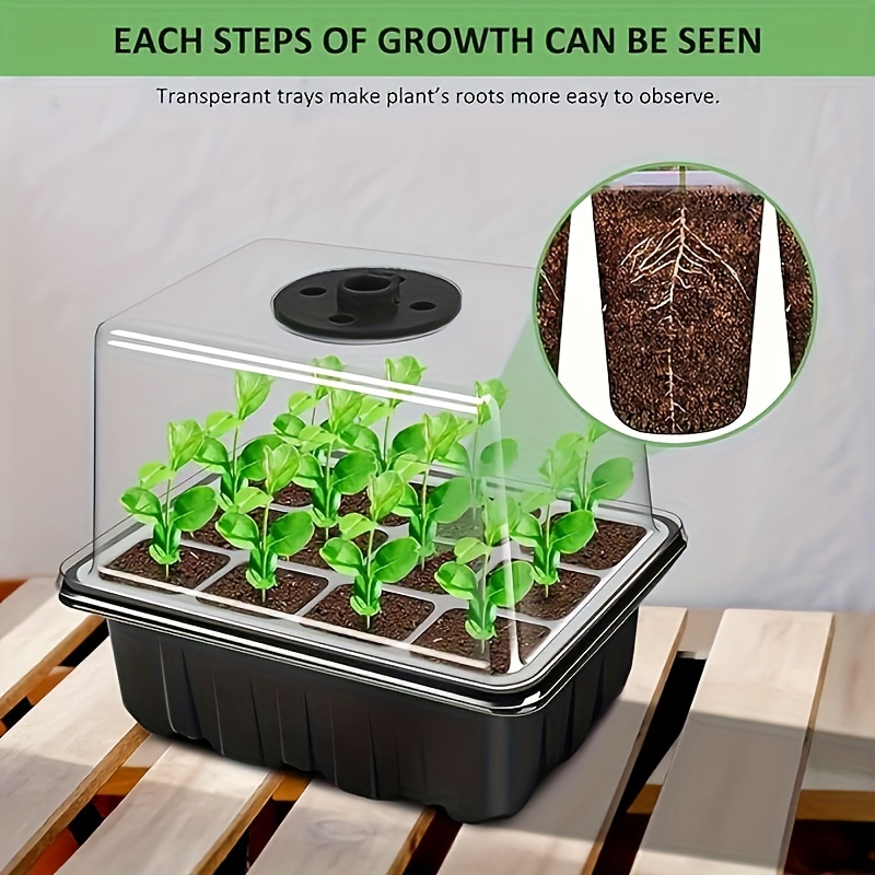 Seedling Starter Kit - 1/2/3 S - Grow Light Led recension och pris