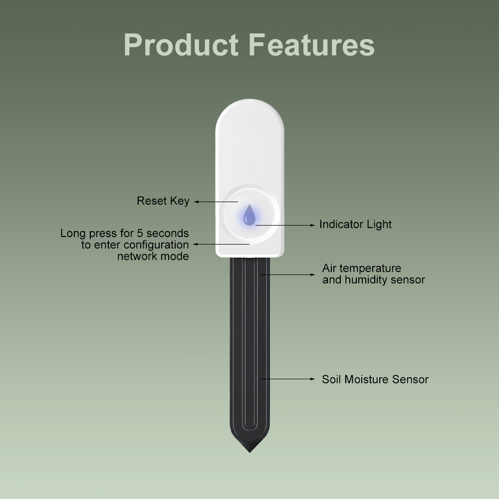 ZigBee Soil Moisture Tester Hu - Plant Monitor recension och pris