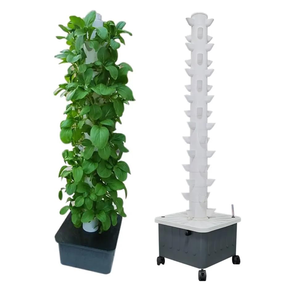 Vertical Hydroponic Grow Tower - Hydroponic Tower recension och pris