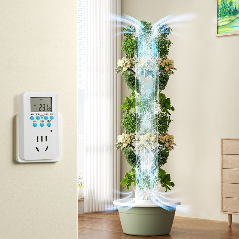With Led Grow Light Space Tree - Hydroponic Tower recension och pris