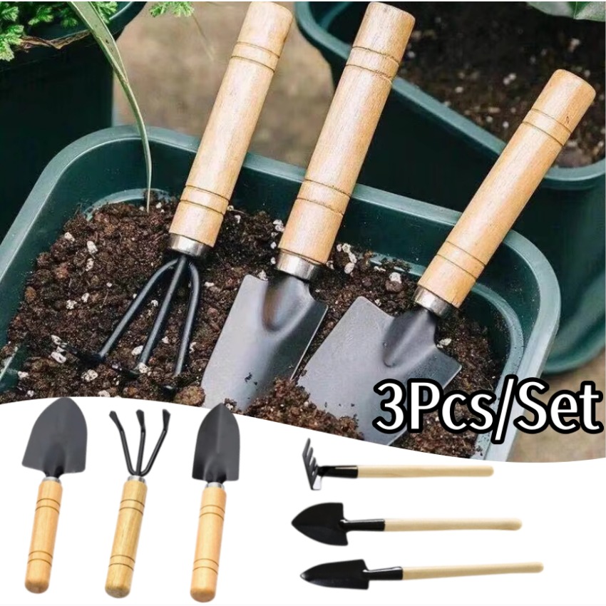3Pcs/Set Mini Gardening Tools  - Indoor Garden Kit recension och pris